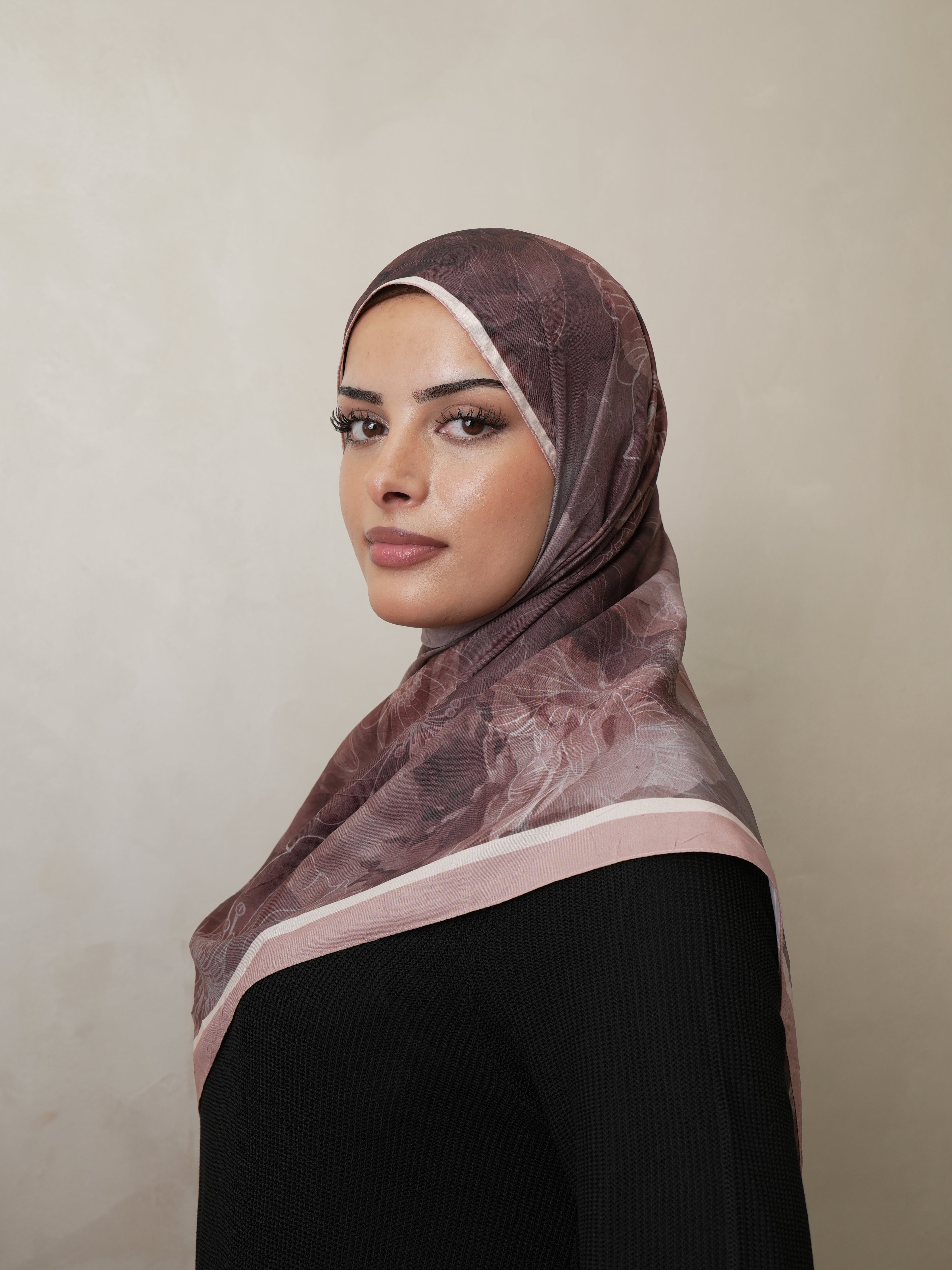 Floral Blush Hijab