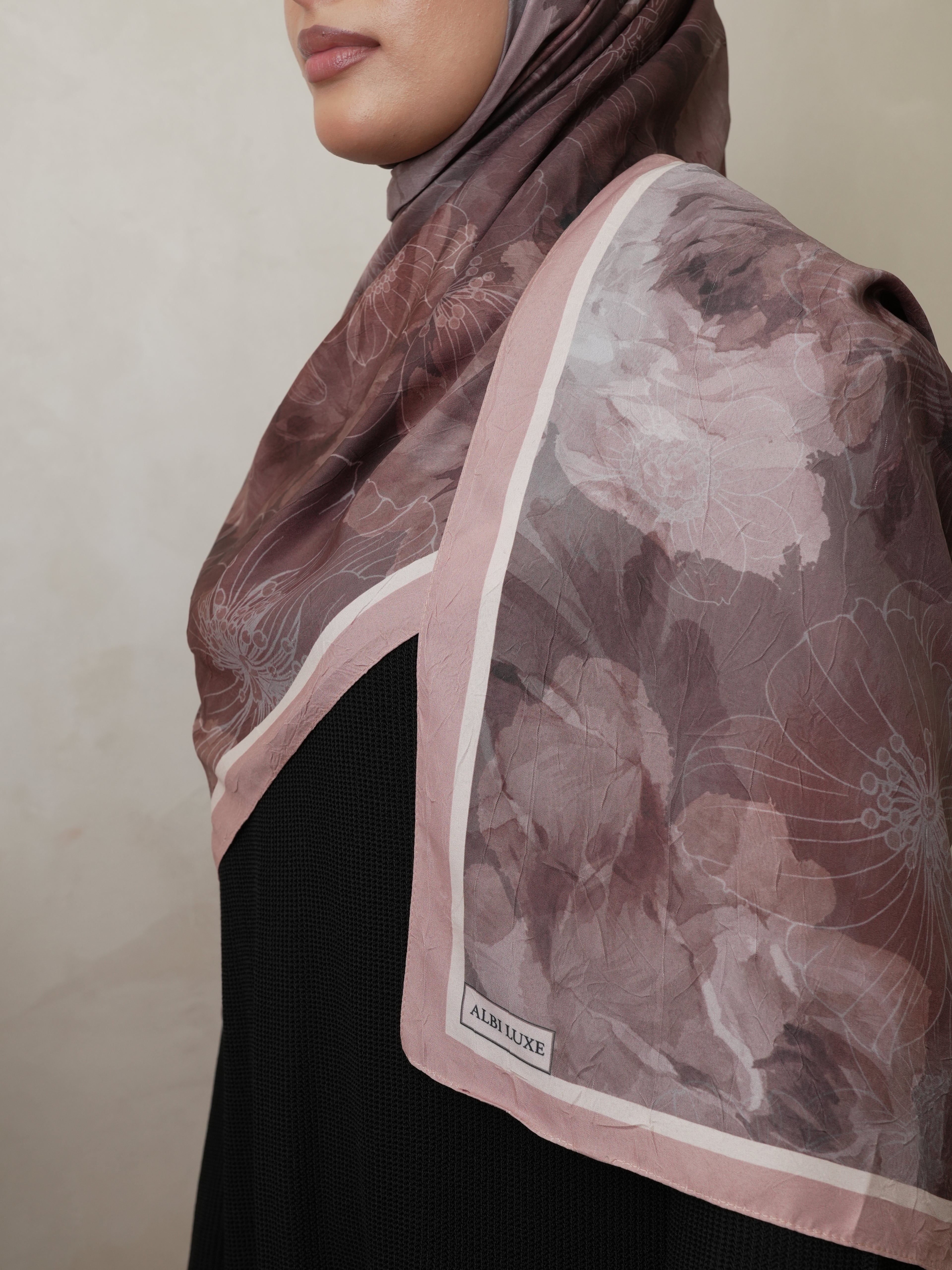 Floral Blush Hijab